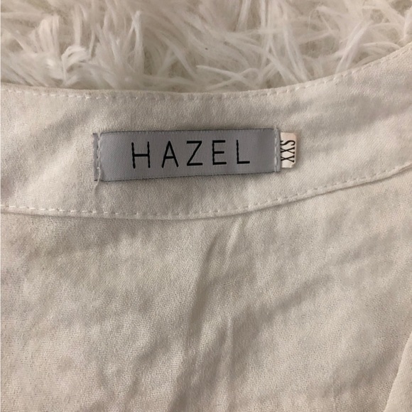 *SOLD* White Babydoll Mini Dress - Picture 2 of 4